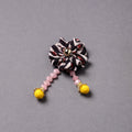 Handmade Beadwork Flower Saree Pin 