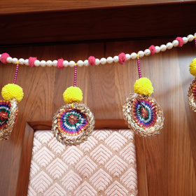  Handmade Beadwork & Gota Bangle Pom Pom Toran 
