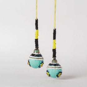  Handmade Beadwork Latkan Tassels for Clothing 