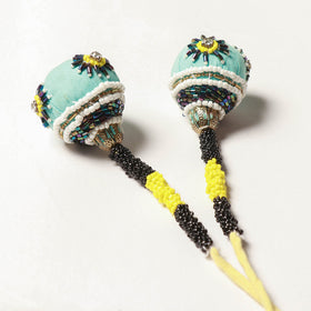  Handmade Beadwork Latkan Tassels for Clothing 