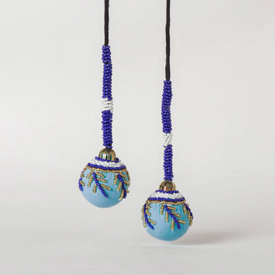  Handmade Beadwork Latkan Tassels for Clothing 