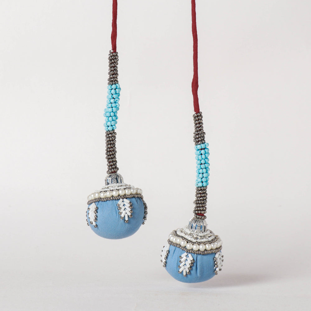  Handmade Beadwork Latkan Tassels for Clothing 
