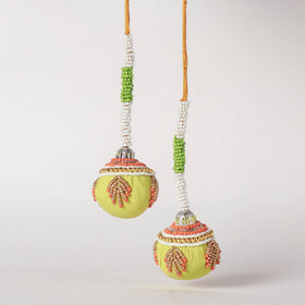  Handmade Beadwork Latkan Tassels for Clothing 