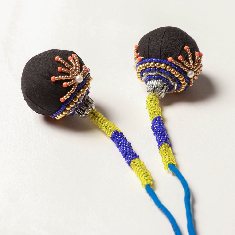  Handmade Beadwork Latkan Tassels for Clothing 