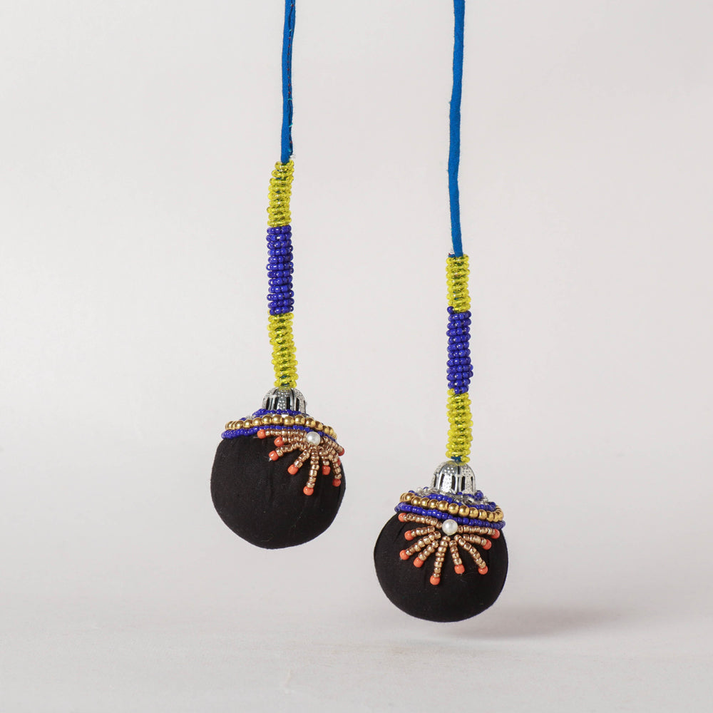  Handmade Beadwork Latkan Tassels for Clothing 