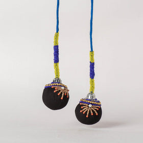  Handmade Beadwork Latkan Tassels for Clothing 