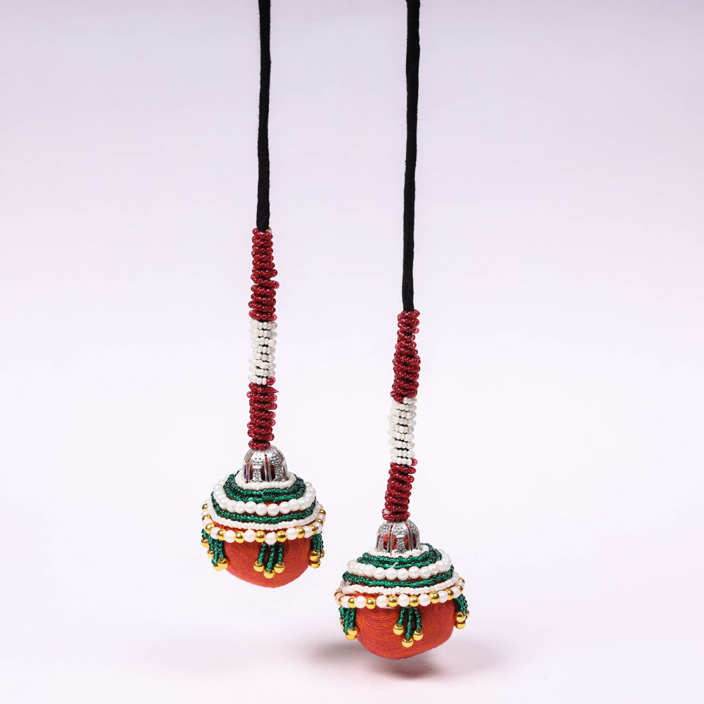  Handmade Bead work Latkan - Tassels for Clothing 