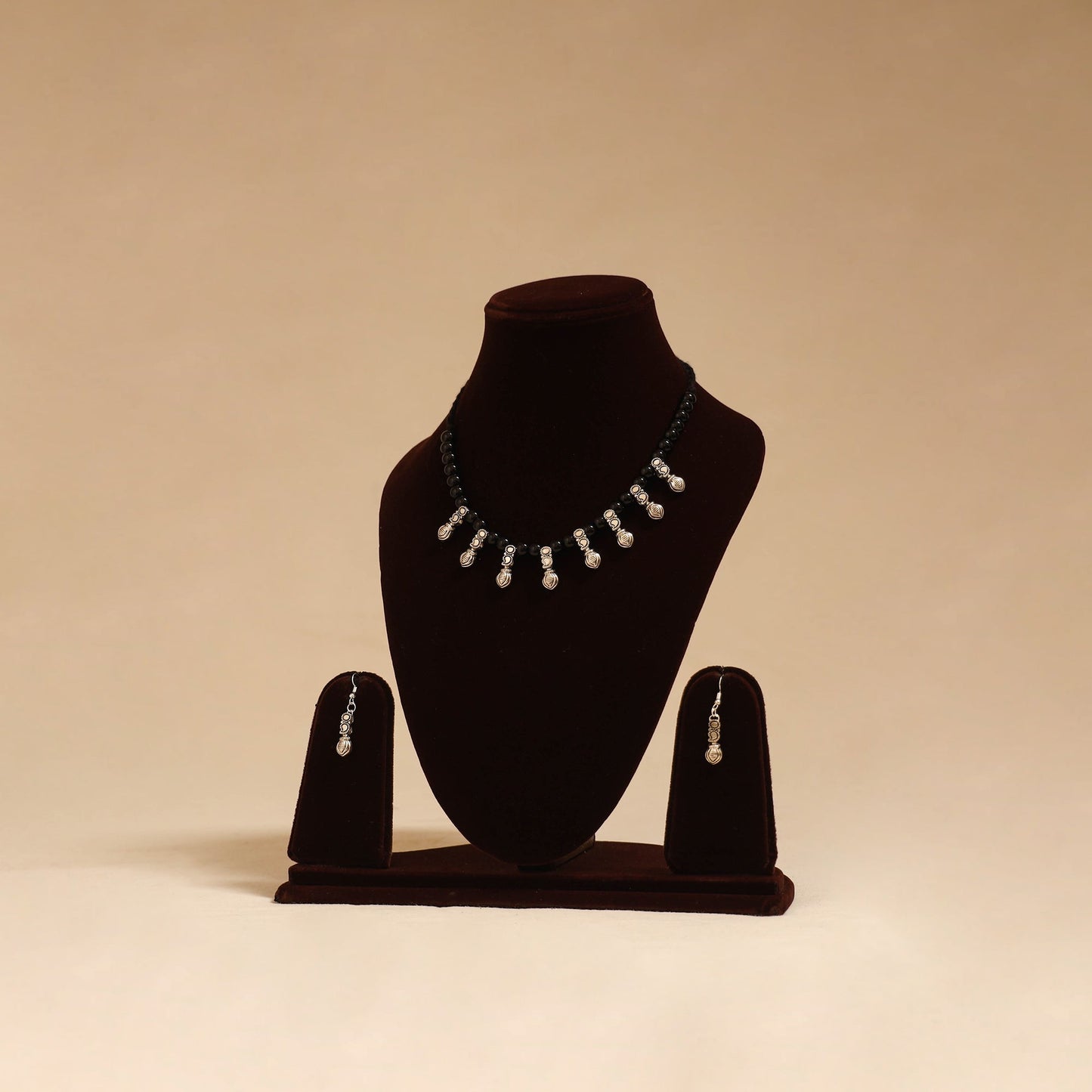 Handmade beadwork necklace set 55 - handcrafted