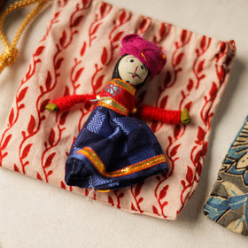 Buy Handmade Beadwork Rakhi & Lumba Set 02 Online at iTokri.com