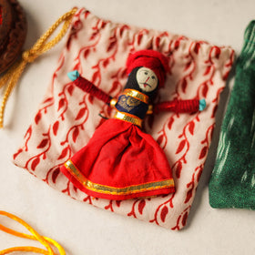 Buy Handmade Beadwork Rakhi & Lumba Set 06 Online at iTokri.com