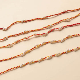 Handmade Beadwork Rakhi (Set of 5) 