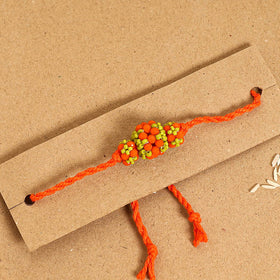 Handmade Beadwork Tutti Frutti Rakhi