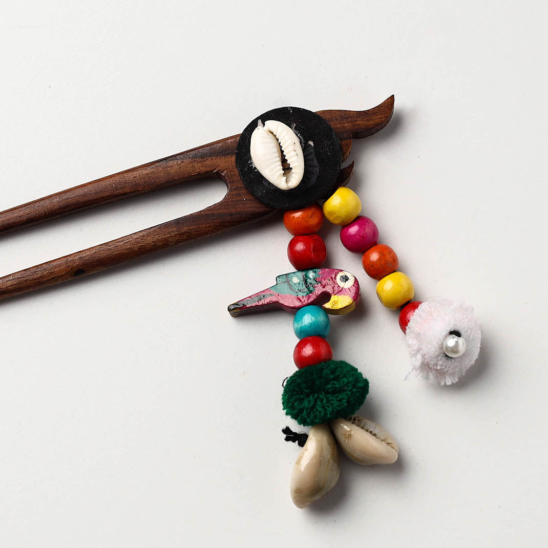  Handmade Wooden Juda Pin Online in India