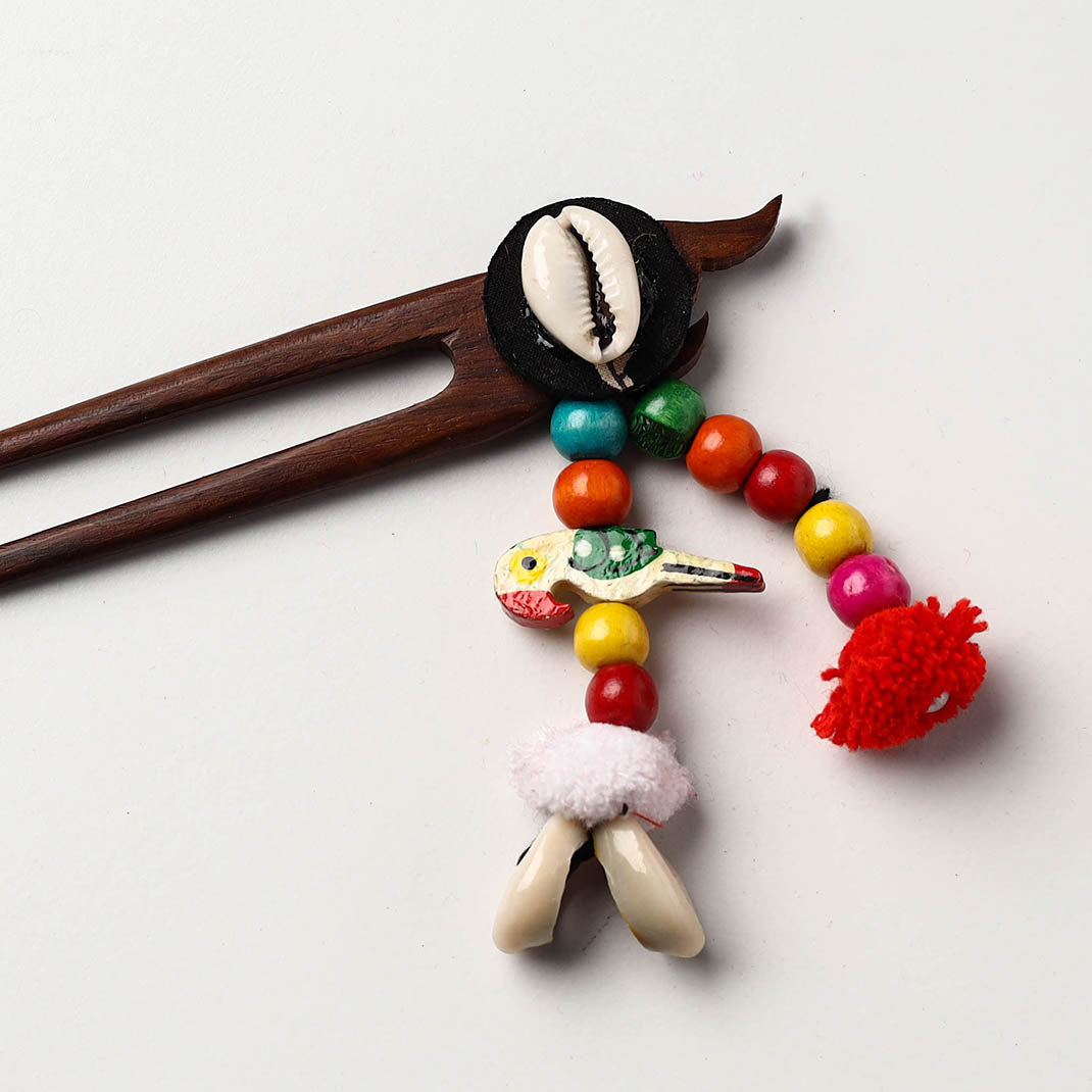  Handmade Wooden Juda Pin Online in India