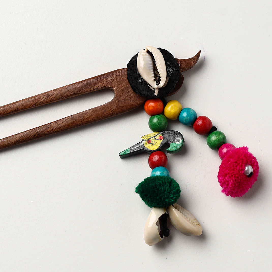  Handmade Wooden Juda Pin Online in India