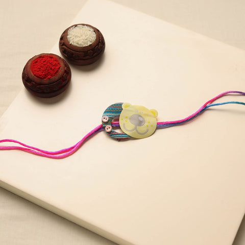 Handmade Bear Kids Rakhi