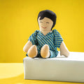  Handmade Blue Mango Stuffed Toy - Bobby Bug 