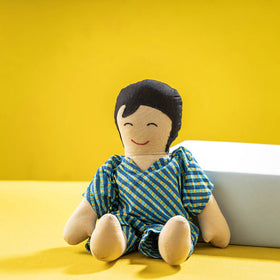  Handmade Blue Mango Stuffed Toy - Bobby Bug 