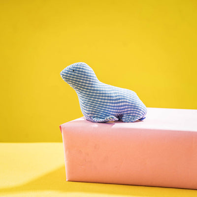  Handmade Blue Mango Stuffed Toy - Bobby Bug 