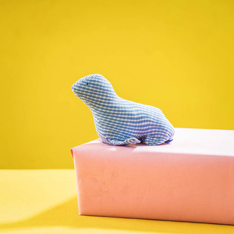  Handmade Blue Mango Stuffed Toy - Bobby Bug 