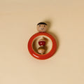  Handmade Boy Ring Rattle Channapatna Wooden Toy 