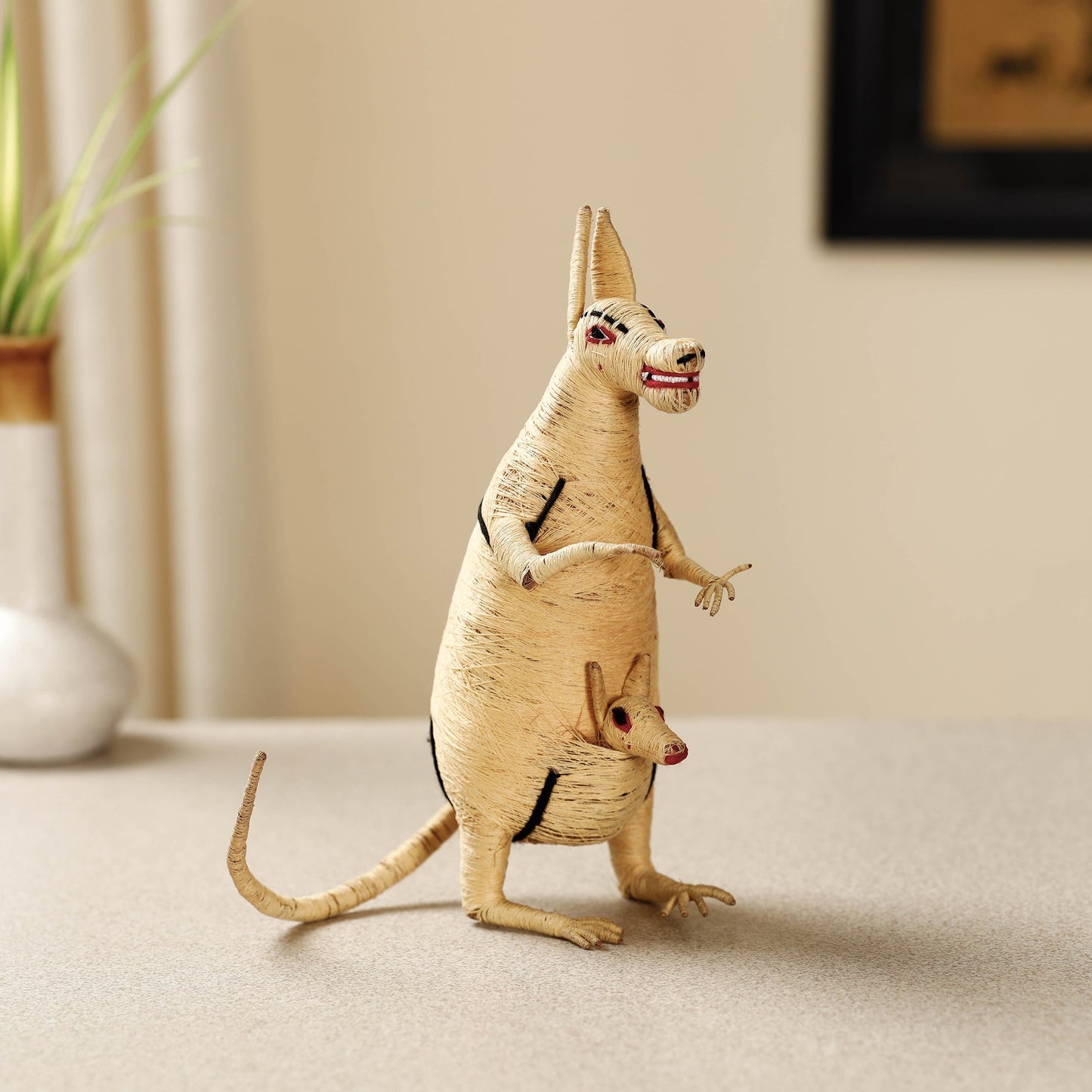  Handmade Coir Kangaroo (Big) 
