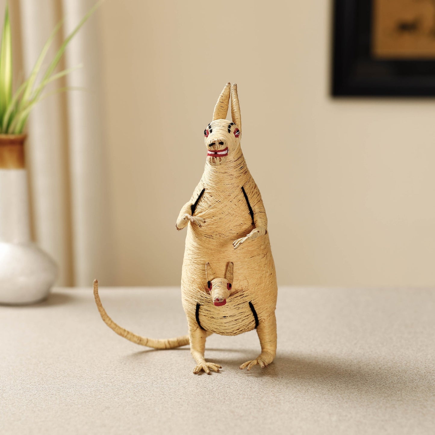  Handmade Coir Kangaroo (Big) 