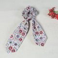  Handmade Cotton Elastic Hair Bands/Scarf Ponytail Holder/Scrunchie Ties 