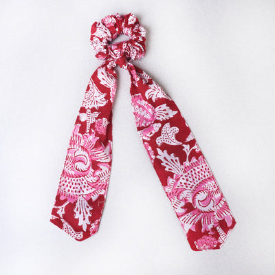  Handmade Cotton Elastic Hair Bands/Scarf Ponytail Holder/Scrunchie Ties 