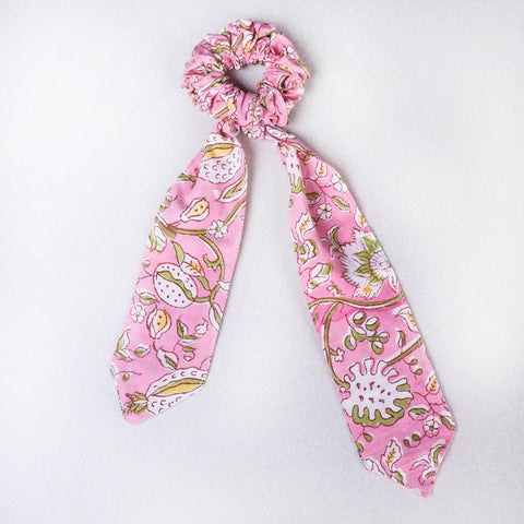  Handmade Cotton Elastic Hair Bands/Scarf Ponytail Holder/Scrunchie Ties 