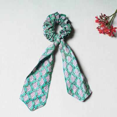  Handmade Cotton Elastic Hair Bands/Scarf Ponytail Holder/Scrunchie Ties 