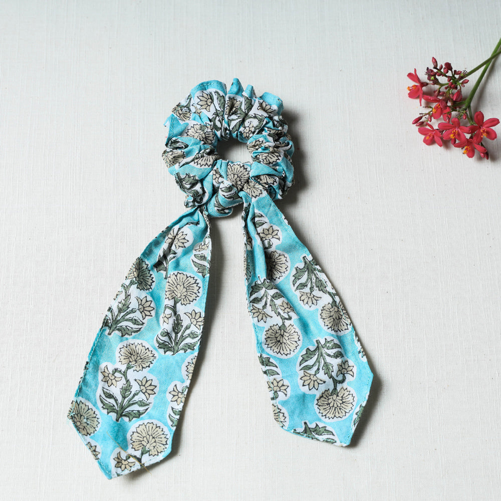  Handmade Cotton Elastic Hair Bands/Scarf Ponytail Holder/Scrunchie Ties 