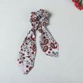  Handmade Cotton Elastic Hair Bands/Scarf Ponytail Holder/Scrunchie Ties 