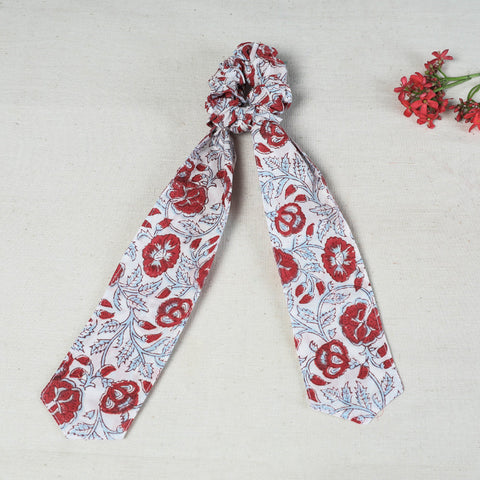  Handmade Cotton Elastic Hair Bands/Scarf Ponytail Holder/Scrunchie Ties 