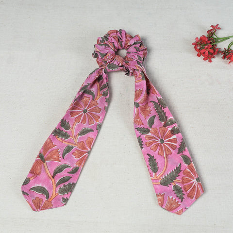  Handmade Cotton Elastic Hair Bands/Scarf Ponytail Holder/Scrunchie Ties 