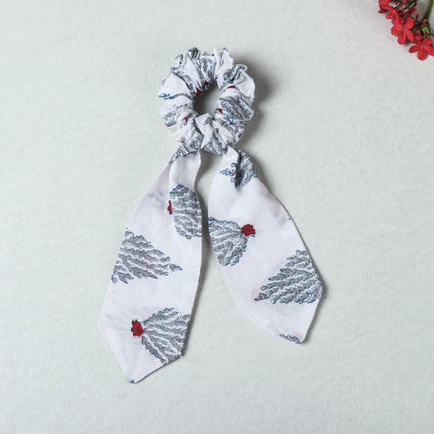  Handmade Cotton Elastic Hair Bands/Scarf Ponytail Holder/Scrunchie Ties 