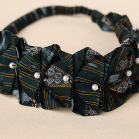 Handmade Cotton Elastic Pearl Headband