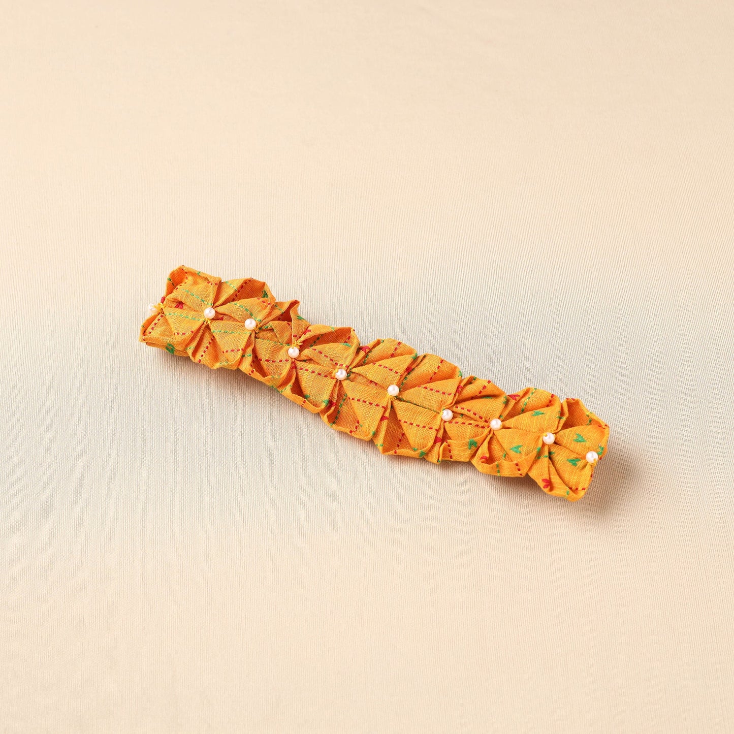  Handmade Cotton Elastic Pearl Headband