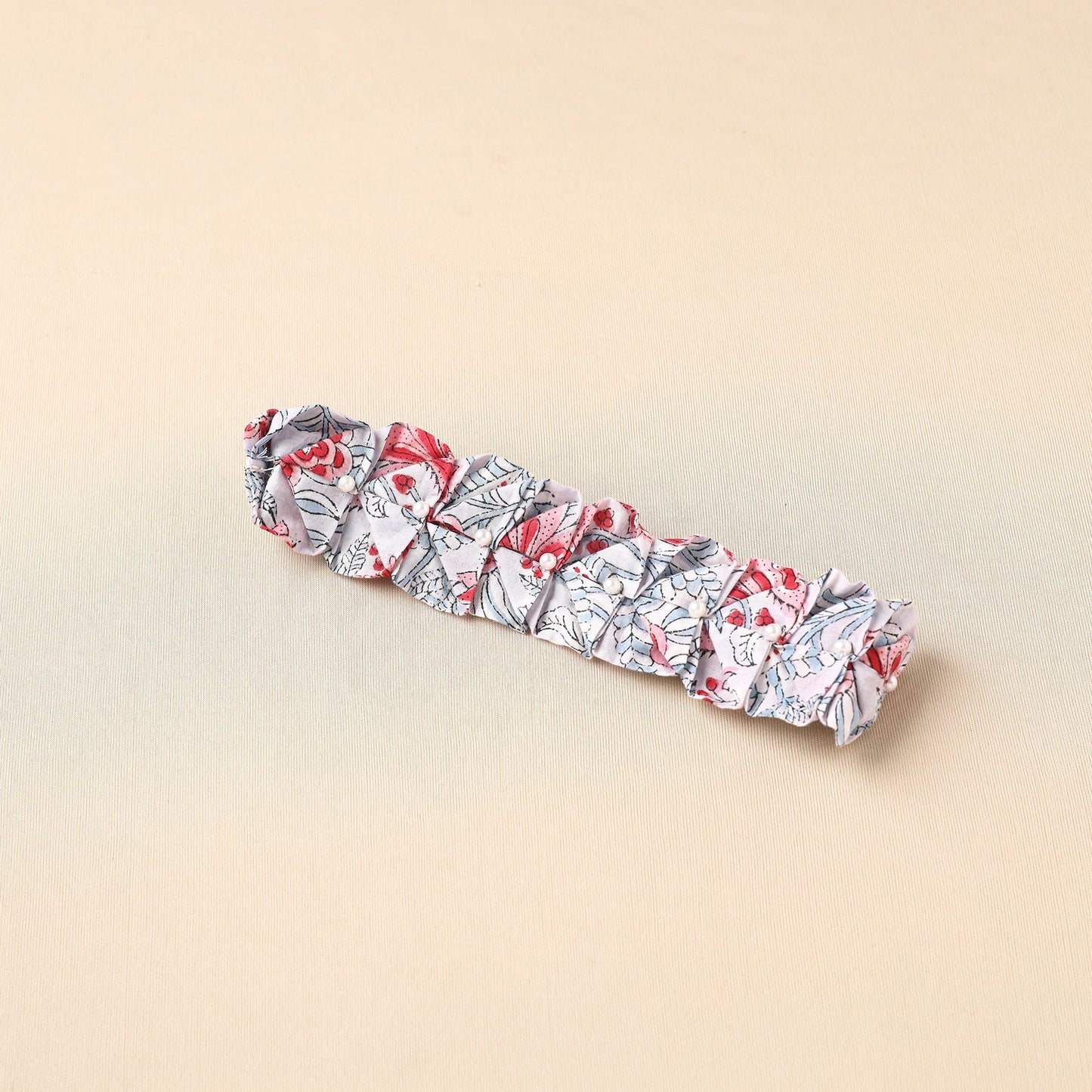  Handmade Cotton Elastic Pearl Headband