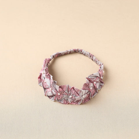  Handmade Cotton Elastic Pearl Headband