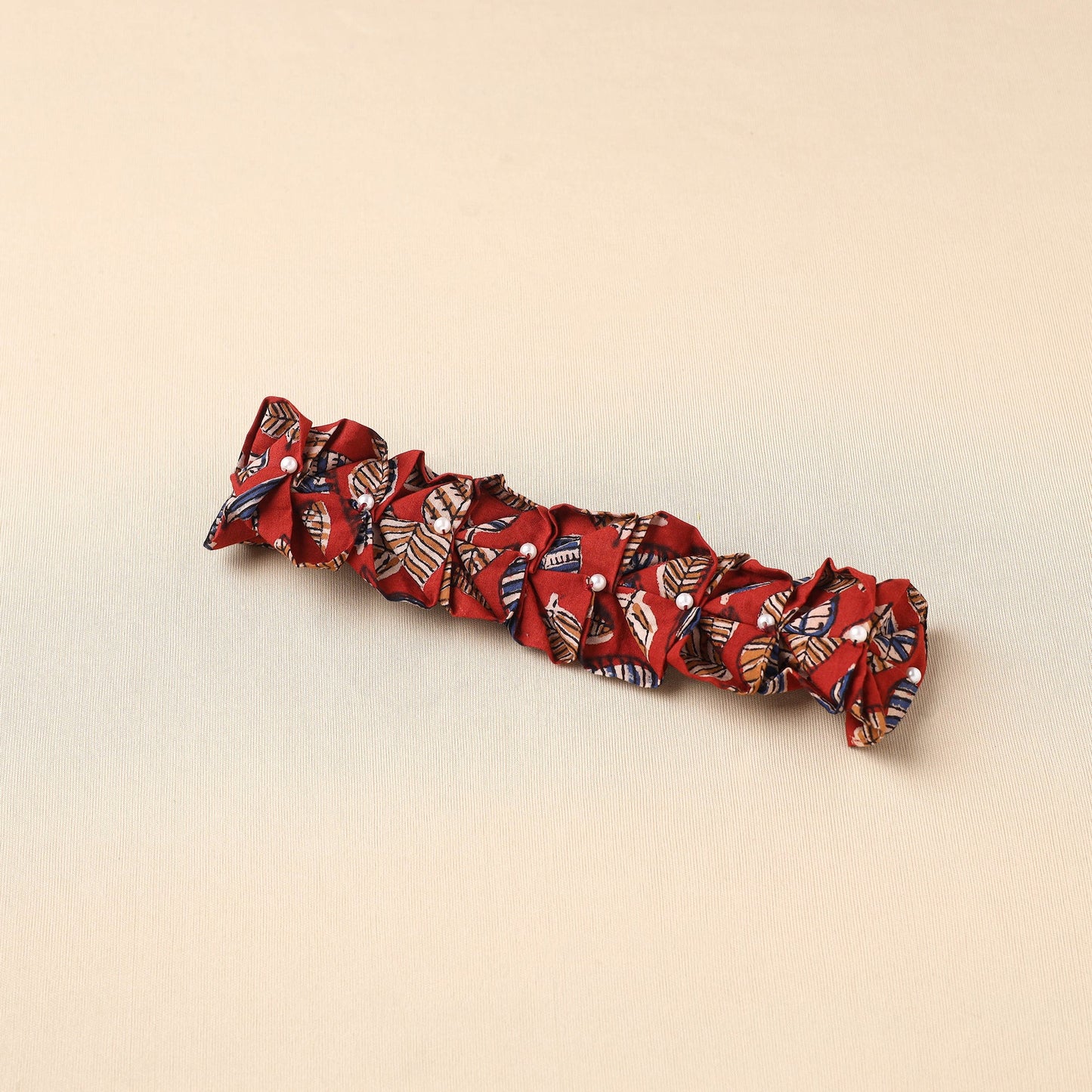  Handmade Cotton Elastic Pearl Headband