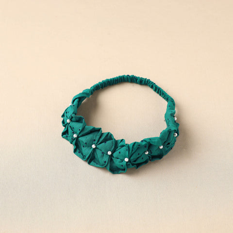  Handmade Cotton Elastic Pearl Headband