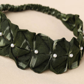  Handmade Cotton Elastic Pearl Headband