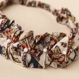  Handmade Cotton Elastic Pearl Headband