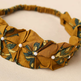  Handmade Cotton Elastic Pearl Headband