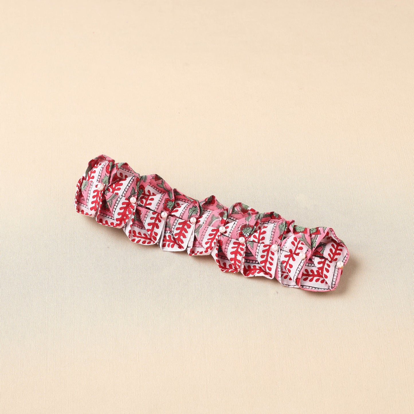  Handmade Cotton Elastic Pearl Headband