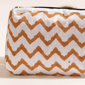  Handmade Cotton Fabric Cosmetic/Toilet Pouch 