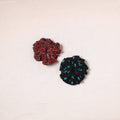 Handmade cotton rubber bands/scrunchies (set of 2) 47