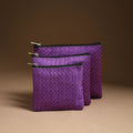 Handcrafted Multipurpose Cotton Utility Pouch Set 