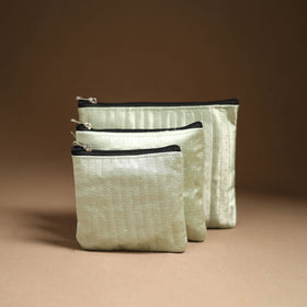 Handcrafted Multipurpose Cotton Utility Pouch Set 